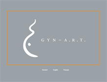 Tablet Screenshot of gynart.ch